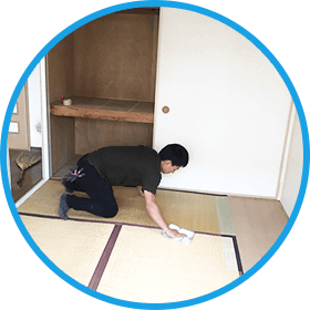 「STEP03：作業後の清掃」画像