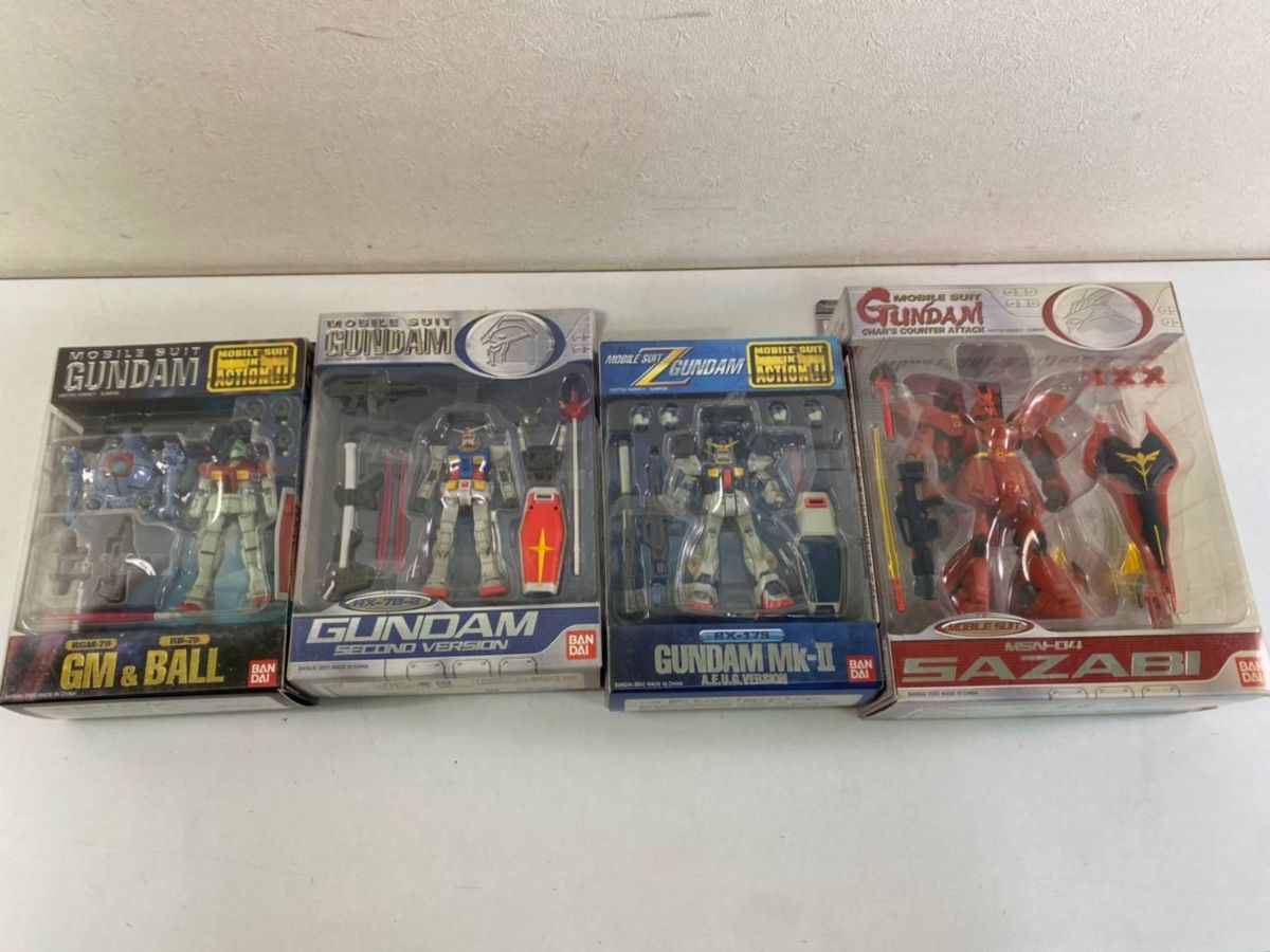 MOBILE SUITガンダム4体セットを買い取りました