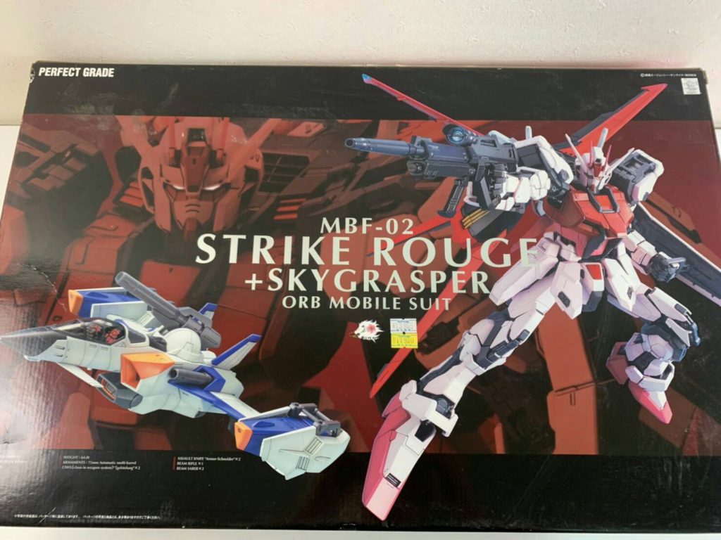 PG 1/60 ストライクルージュ+スカイグラスパー [機動戦士ガンダムSEED]を買い取りました