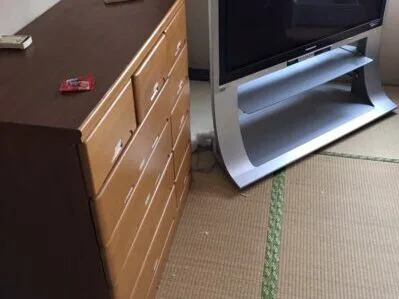 長岡京市京都府O様様の不用品回収前のお部屋の画像
