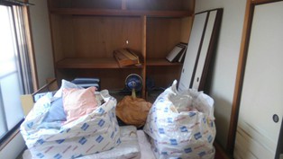 向日市京都府N様様の不用品回収前のお部屋の画像