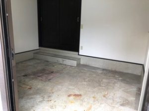 京都市山科区京都府I様様の不用品回収後のお部屋の画像