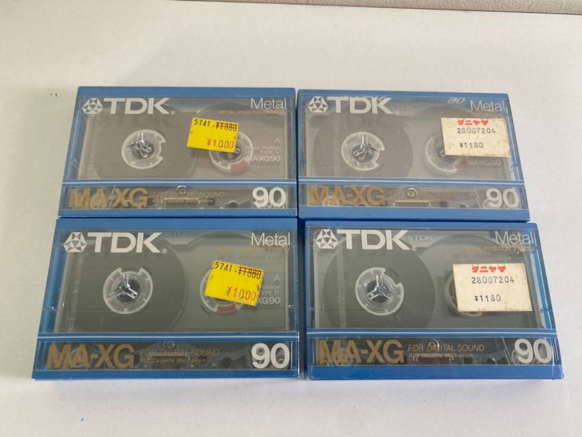 TDK Metal MA-XG90 4個セットを買い取りました