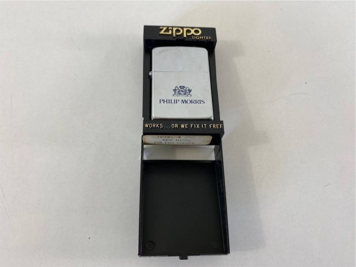 ZIPPO フィリップモリスを買い取りました